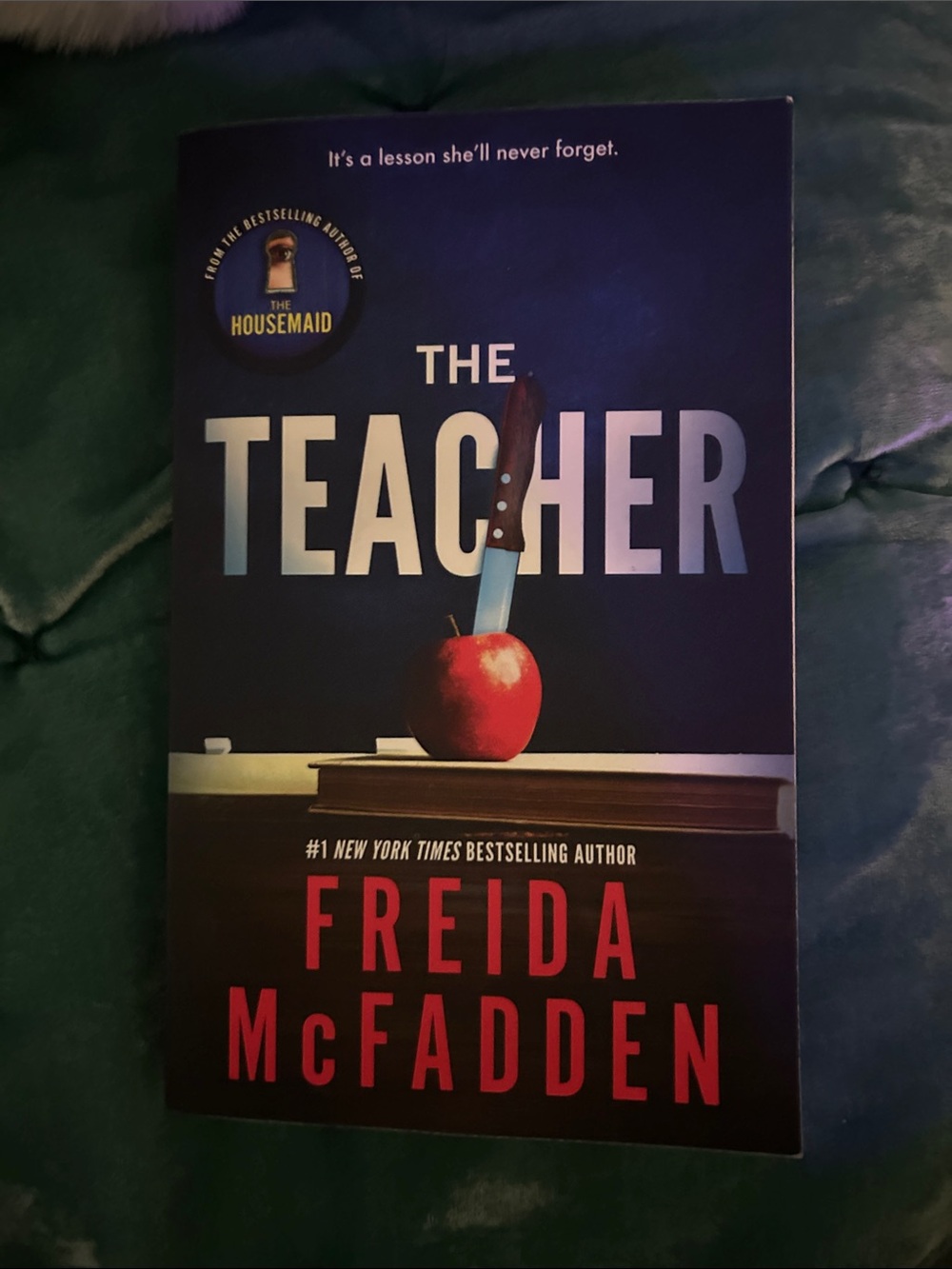 The Teacher Paperback Book - Red